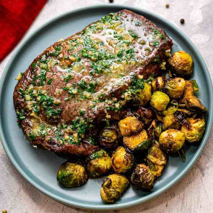 Savory garlic butter steak recipe