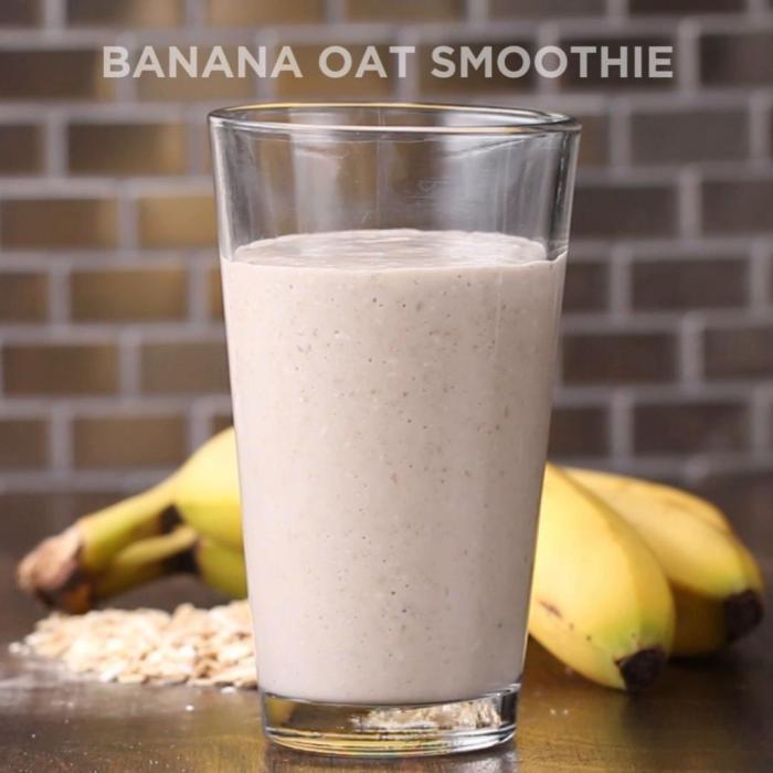 Oat smoothie