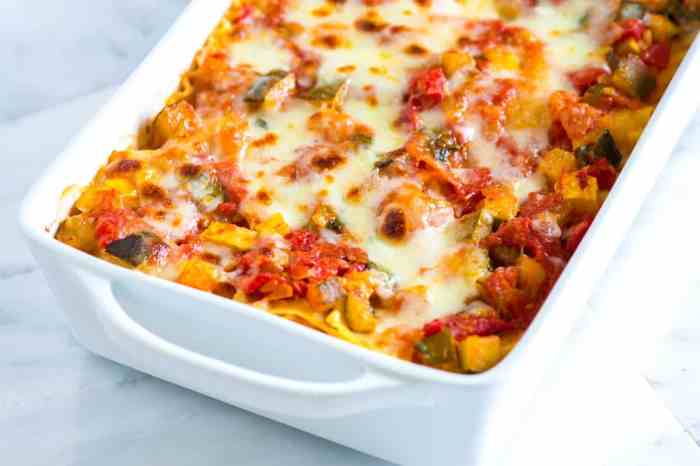 Delicious vegetarian lasagna recipe