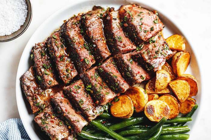 Savory garlic butter steak recipe