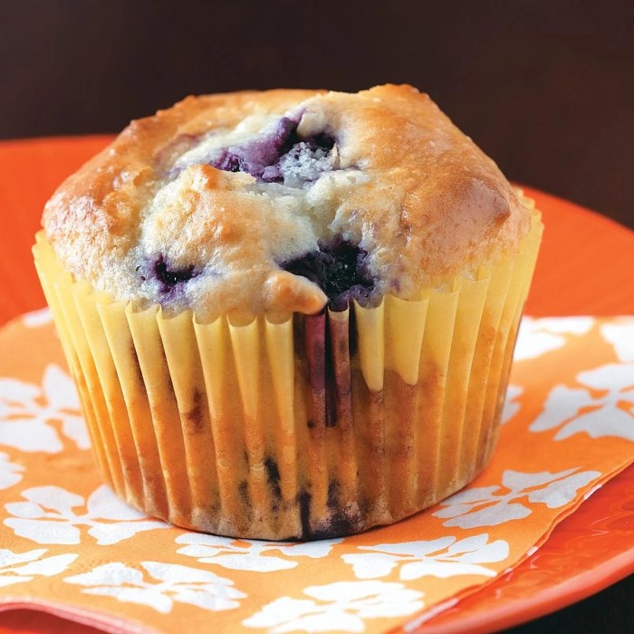 Tasty lemon blueberry muffin recipe