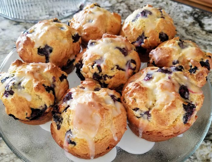 Tasty lemon blueberry muffin recipe