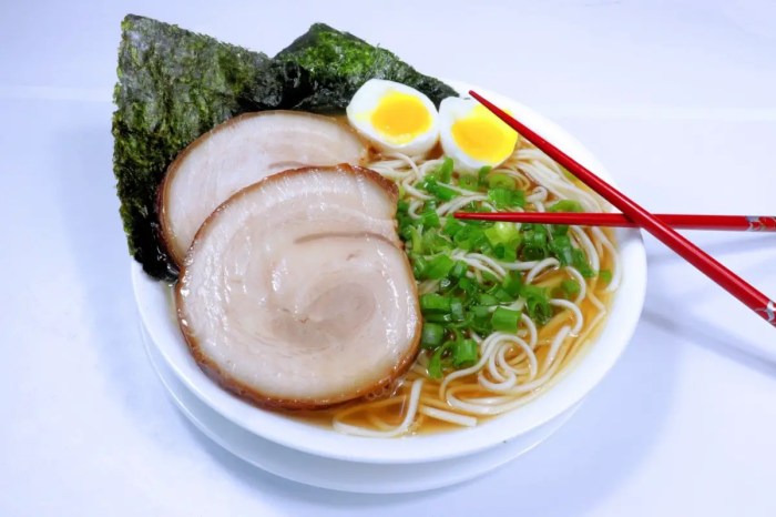 Traditional Japanese ramen noodle recipe