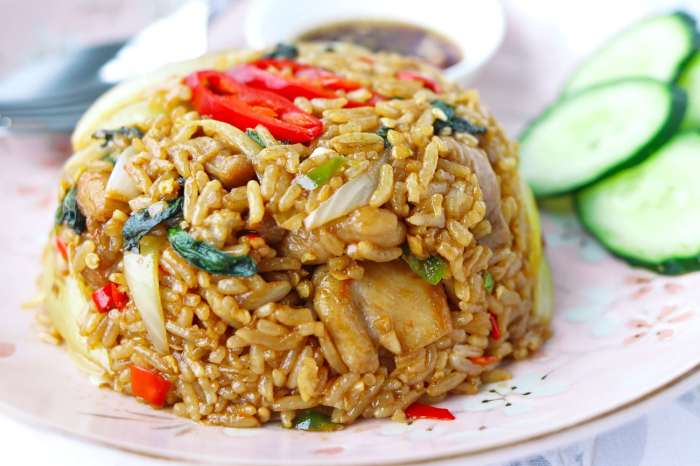 Spicy Thai basil fried rice recipe