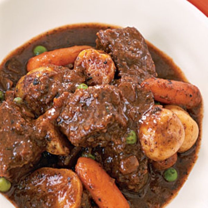 Classic beef stew slow cooker recipe