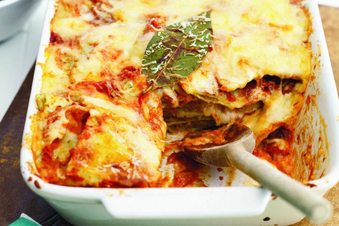 Delicious vegetarian lasagna recipe