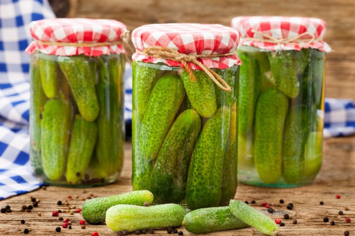 The art of making homemade pickles